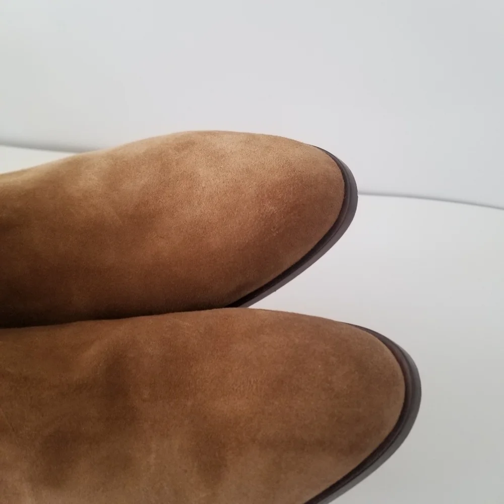 Rag & Bone walker buckled suede Ankle Boots